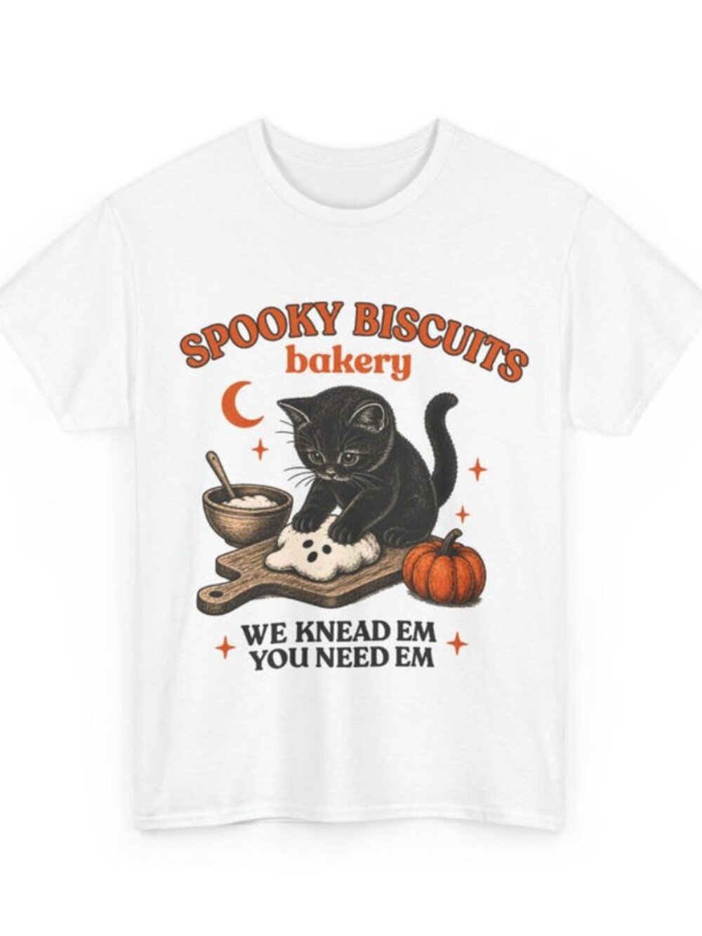 Kitty Biscuits T-Shirt, Spooky Season T-Shirt
